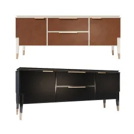 Oak castello sideboard